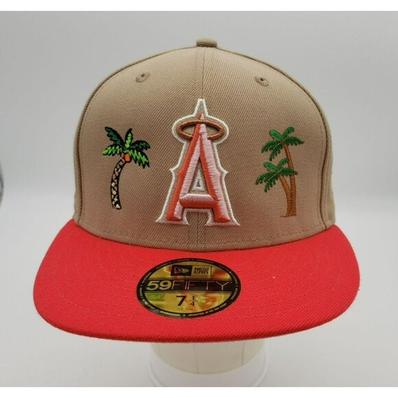Lord FUBU 59Fifty Los Angeles Angels Cap EWDIL Fitted 7 1/4 All Star 2010 5 of 6 - Picture 1 of 9